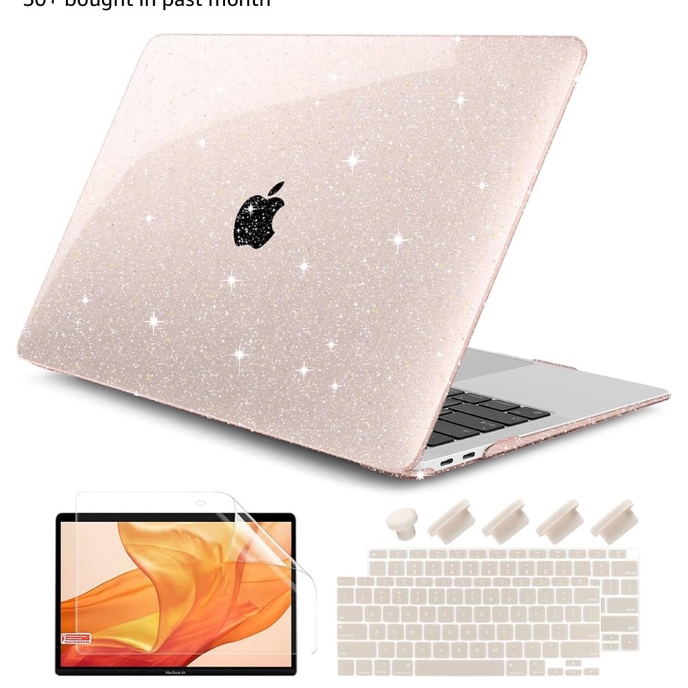 MacBook Air 13” Laptop Case Sparkly